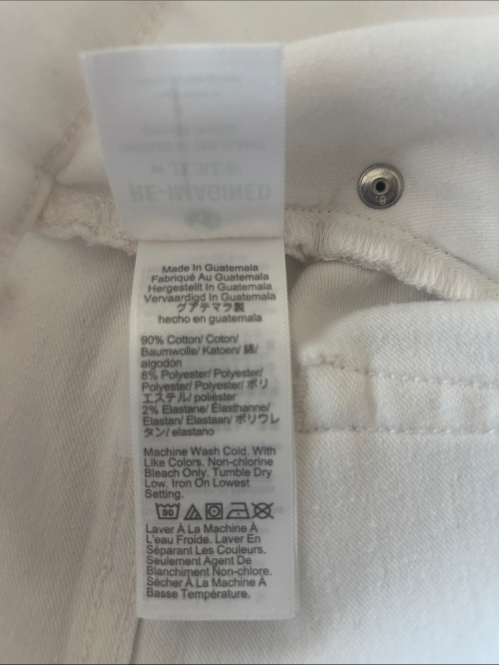 J CREW WHITE JEANS💋NWT - Picture 11 of 11
